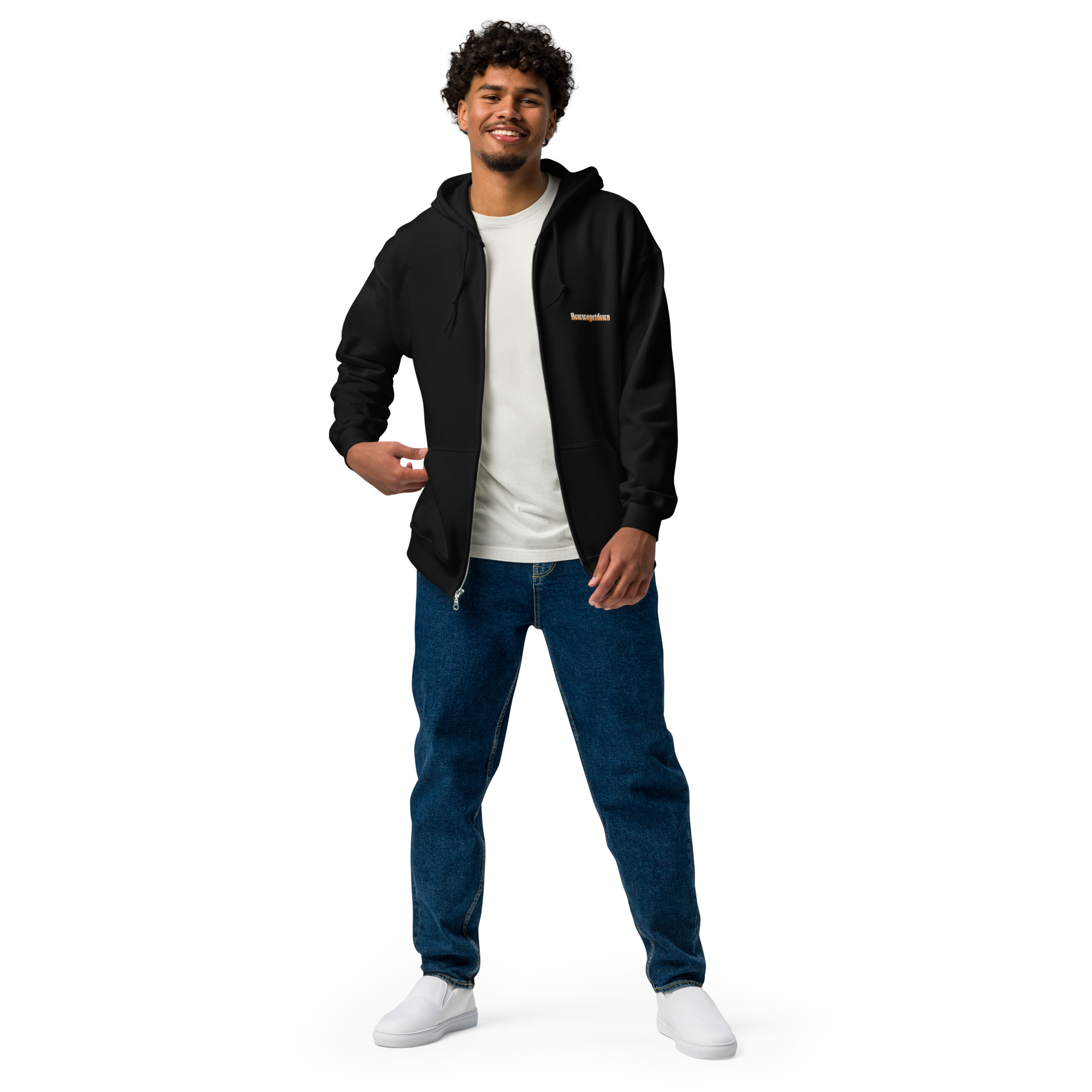 Chevys and Shovels - Unisex heavy blend zip hoodie - Image 2