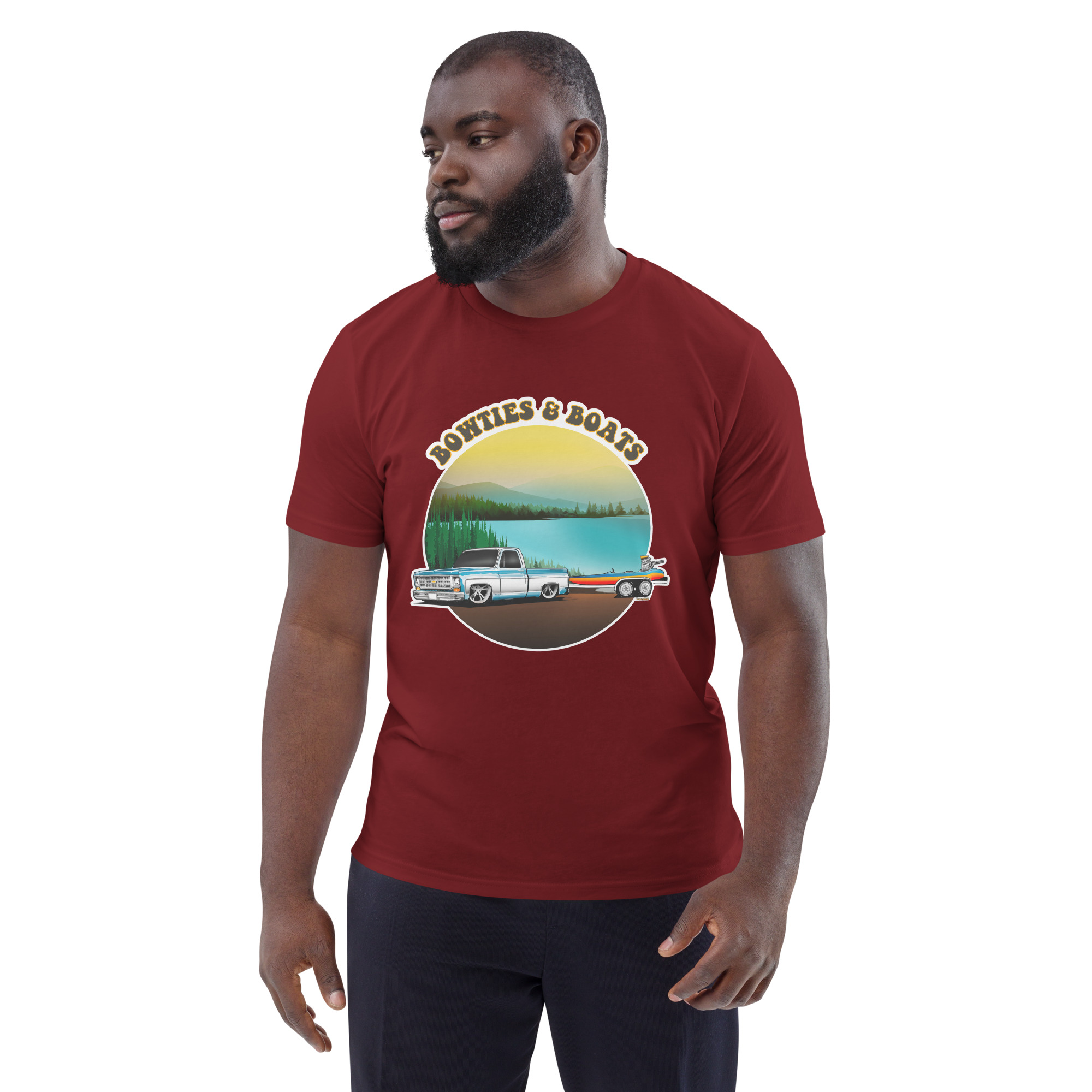 Bowties & Boats - Unisex organic cotton t-shirt - Image 5