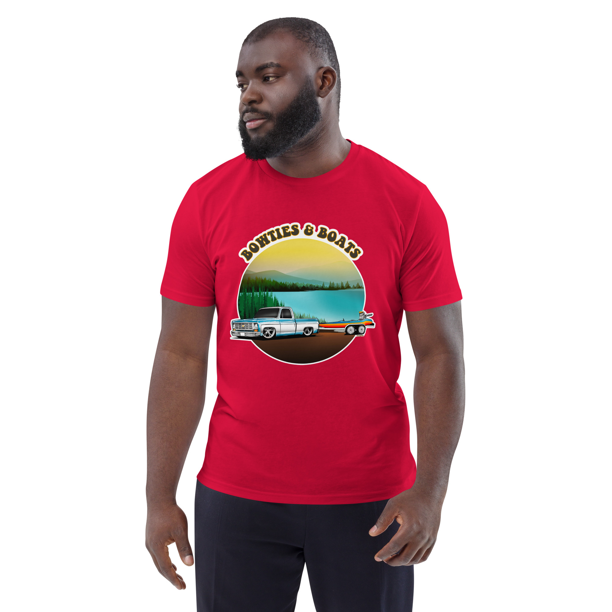 Bowties & Boats - Unisex organic cotton t-shirt - Image 7