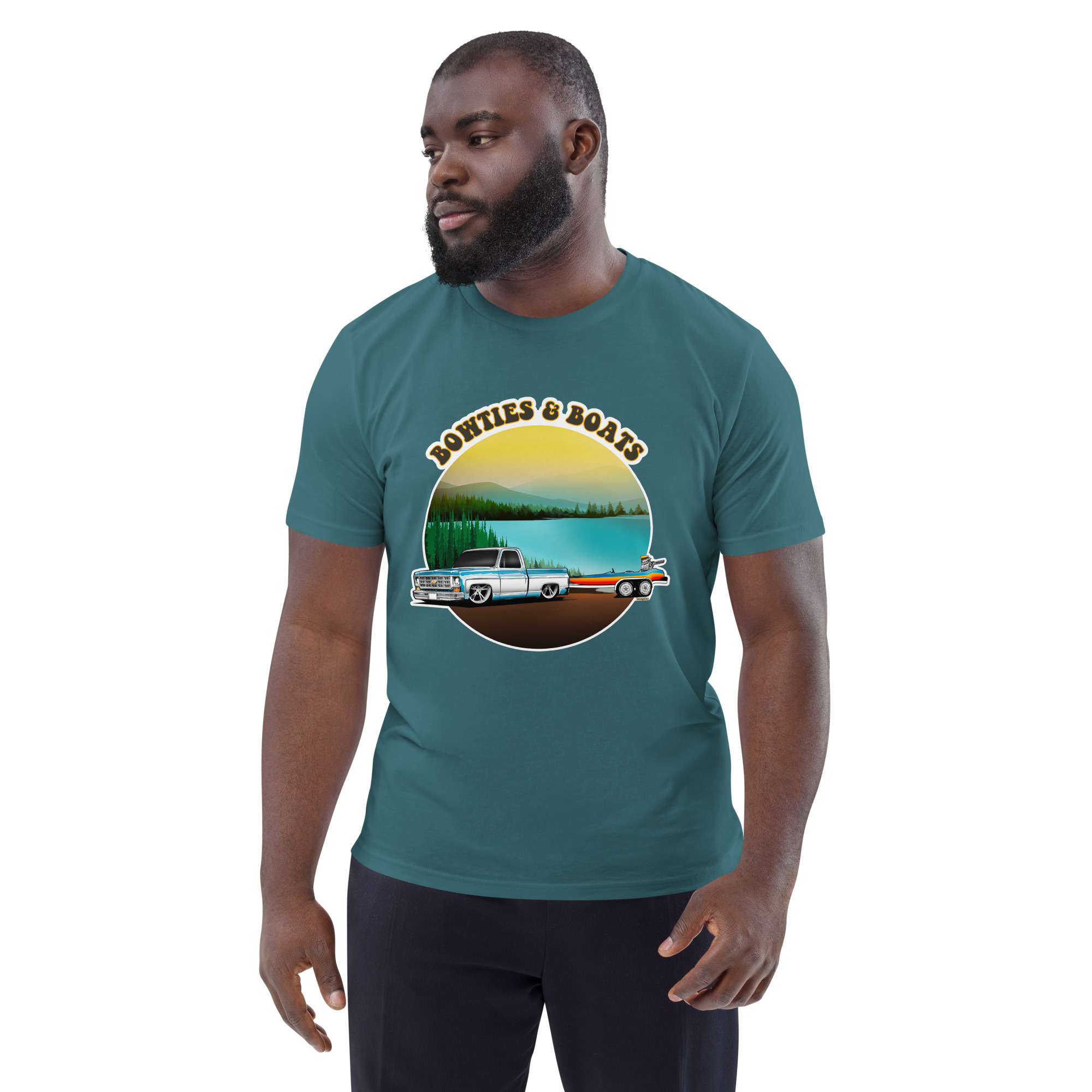 Bowties & Boats - Unisex organic cotton t-shirt