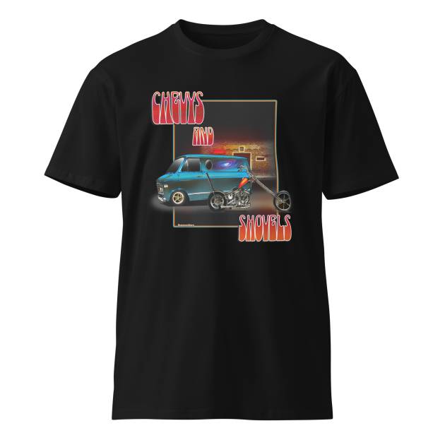Chevys and Shovels - Unisex premium t-shirt